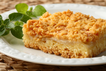 Close up of apple-pie