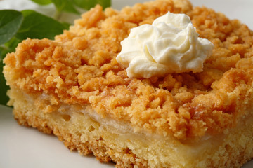 Close up of apple-pie