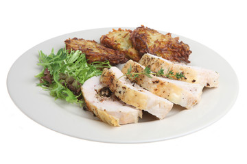 Stuffed Chicken Breast Dinner