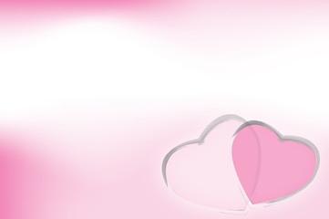 Simple Valentine's card.