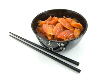 Delicious Chinese food fried dish