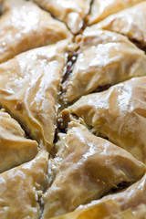 Baklava Closeup