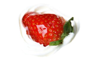 strawberries and cream