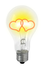 lamp and hearts