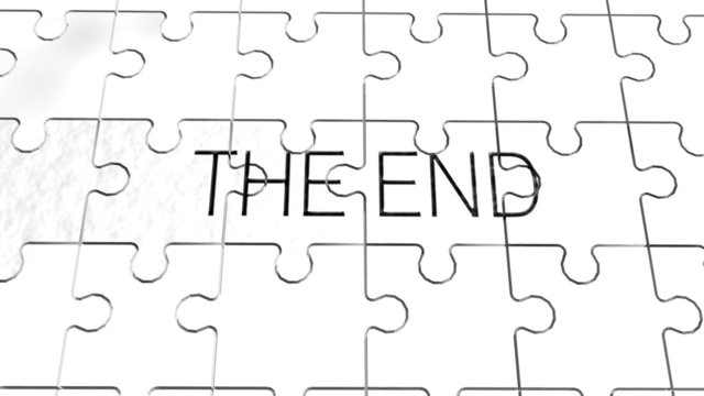 the end