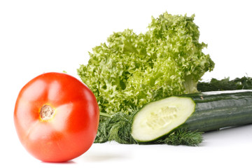 Still-life with vegetables