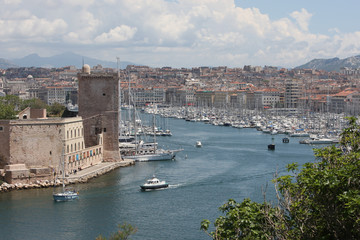 Obraz premium Marseille Vieux Port