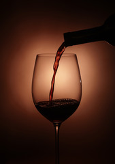 Naklejka na ściany i meble wino czerwone