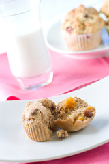 Whole grain muffins