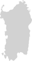 Sardegna cartina