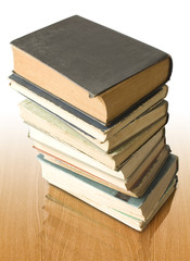 collection of old books