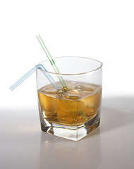 Cocktail with whiskey