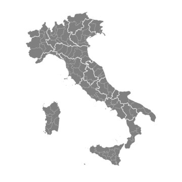 landkarte italien