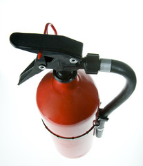 Red Fire Extinguisher