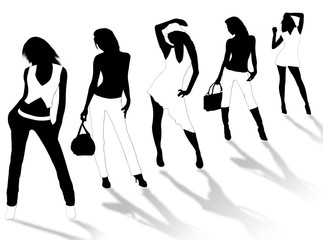 Obraz premium Modelle