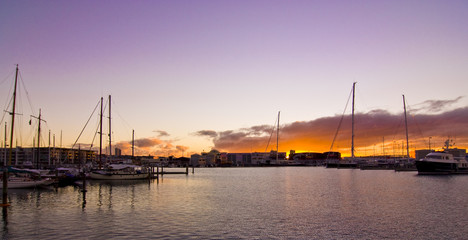 Auckland Hafen