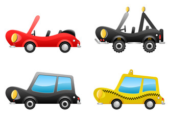 Fototapeta premium car illustrations vector