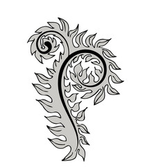 floral element -  vector