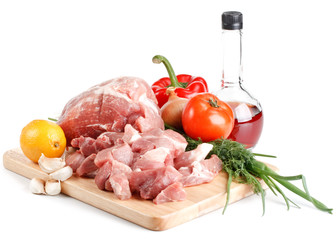 Meat with vegetables