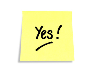 Stickies/Post-it Notes: Yes!