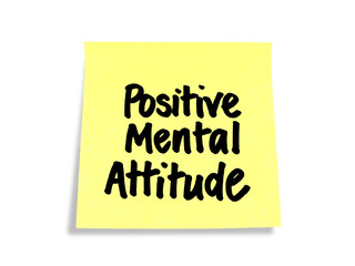 Stickies/Post-it Notes: Positive Mental Attitude