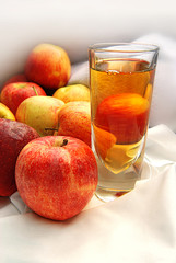 Äpel und Apfelsaft