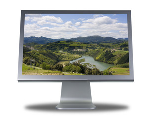lcd monitor flat screen