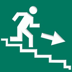 Exit sign