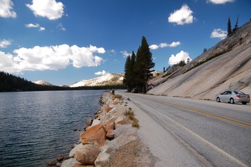 Lake in the Yosemite Park