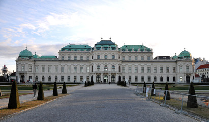Obraz premium Oberes Belvedere, Wien