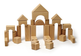 Wooden block toy