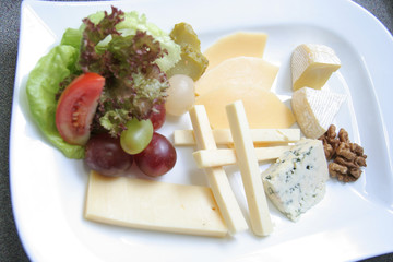 variaty of cheese