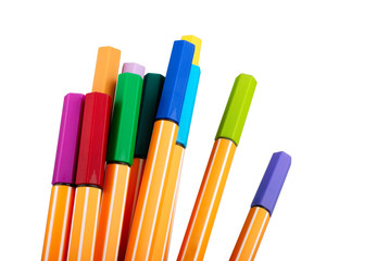 Fototapeta premium 12 colourful highliter pens