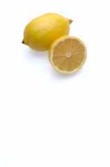 lemon and half