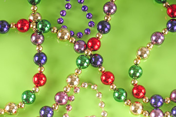 Mardi gras beads