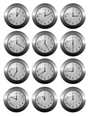 douze horloges