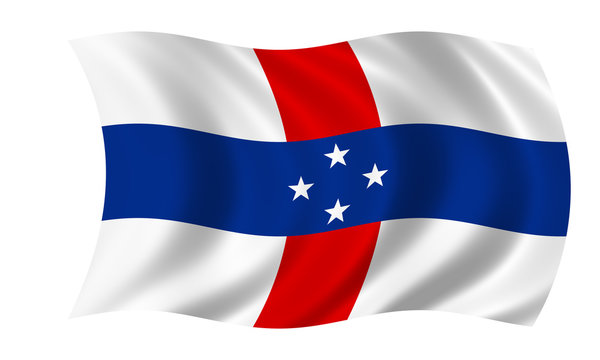 niederländische antillen fahne netherlands antilles flag