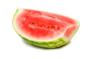 Water melon isolated on the white background