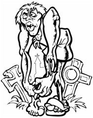zombie illustration