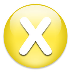 Obraz premium Icone fermer cocher