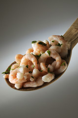 Gamberetti e prezzemolo