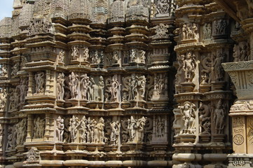 Sculptures Kama Sutra de Khajuraho