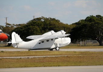 Old seaplane