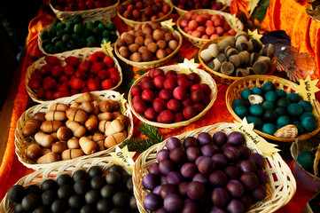 wooden multicoloured aromatizers