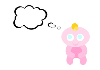 Baby thinking