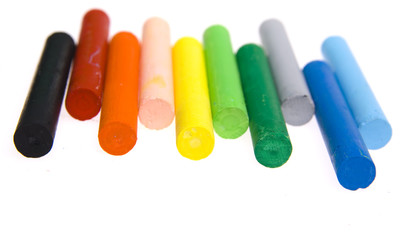wax crayons