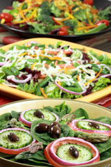 Healthy organic  salad