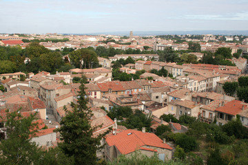 Fototapeta na wymiar Ville de carcassonne
