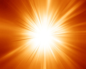 Obraz premium Glowing sunset