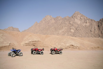 Quads auf dem Sinai in Ägypten